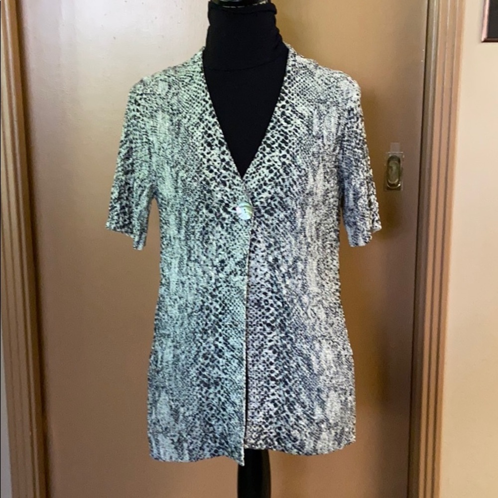 Chico’s Short Sleeved Cardigan